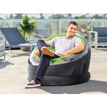 Intex - Fauteuil gonflable Onyx Vert Vert Dimensions (L x l x H):112 x 109 x 69 cm Marque:INTEX Matière(s):Vinyle Nombre de places:1 place Type de pro