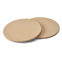 Napoleon - Ensemble de 2 pierres à pizza et cuisson - Garantie 2 ans