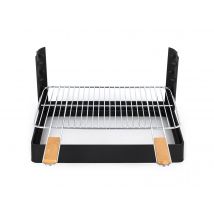 Somagic - Grilloir barbecue en fonte Insert Noir Couvercle:Non Crochet(s) porte-accessoires:Non Cuve:Fonte Dimensions (L x l x H):48,5 x 57,5 x 26,5 c