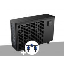 Aquasphere - Pompe à chaleur 10 kW Full Inverter VSN-10 + Kit by-pass Ø 32/38/50 mm Noir, en Acier galvanisé - 86,2 x 39,5 x 59 cm - Garantie 2 ans