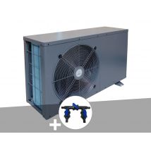 Ubbink - Pompe à chaleur 8,00 kW HeaterMax Inverter 40 + Kit by-pass Ø 32/38/50 mm
