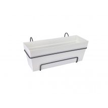 Elho - Balconnière Loft Urbain All In 150 cmBlanc Blanc Dimensions (L x l x H):50 x 27 x 21 cm Forme:Rectangle Garantie:2 ans Hauteur:21 cm Installati