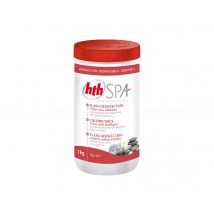 Hth - Chlore choc sans stabilisant Flash Désinfection pour spa 1 kg Blanc Marque:HTH Matière(s):NC Poids:1 kg Quantité:1 kg Type de produit:Chlore Typ
