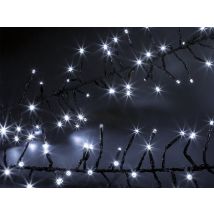 Feeric Christmas - Rideaux Stalactites Extérieurs 900 LEDS Blanc froid Effet de lumière:Tombée de neige Longueur du câble d'alimentation (cm):500 cm M