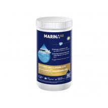 Marina - Choc à l'oxygène actif sans chlore pour spa - Spa Blanc, en NC - 1,20 kg