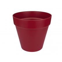 Elho - Pot de fleurs rond Loft Urban avec rouesØ 50 x H.44 cmFruits Rouges Rouge Diamètre:50 cm Forme:Rond Hauteur:44 cm Marque:ELHO Matière(s):Plasti