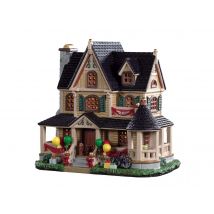 Lemax - La Fête d'anniversaire chez les Stanwicks - LEMAX Multicouleurs Dimensions (L x l x H):20,50 x 12,70 x 19 cm Effet de lumière:Fixe Interrupteu