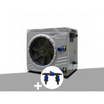 Aquazendo - Pompe à chaleur 3 kW Aqua Premium + Kit by-pass Ø 32/38/50 mm - AquaZendo Gris, en NC - 40 x 30 x 40 cm - Garantie 2 ans