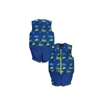 Plouf - Maillot de bain flottant garçon Baby Hero Taille 3 Bleu, en 80% Polyamide