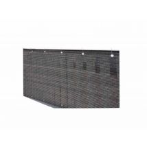Jardiline - Brise vue pour balcon 500 x H.90 cm Brun Havane Brun Densité:1,6 kg, en Polyéthylène Occultation:90 % - Garantie 1 an