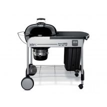 Weber - Barbecue à charbon Performer Premium GBS 57 cm Noir Noir Couvercle:Oui Crochet(s) porte-accessoires:Oui Cuve:Acier émaillé Diamètre de la cuv