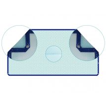 Justaposé - Bâche à bulles 400 microns pour piscine composite octogonale Agon - Just'Aposé Bleu, en Polyéthylène