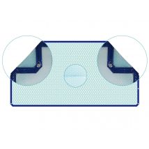 Justaposé - Bâche à bulles 400 microns pour piscine composite octogonale Romagny - Just'Aposé Bleu, en Polyéthylène