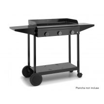 Forge Adour - Chariot en acier Origin 75 Noir Dimensions (L x l x H):144,7 x 55,8 x 99,5 cm Marque:FORGE ADOUR Matière(s):Acier Poids:12 kg, en Acier
