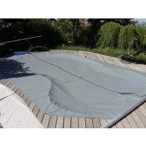 Poolco - Couverture de sécurité 4 saisons COV-TOP pour piscine Sur mesure, en PVC armé - Garantie 2 ans