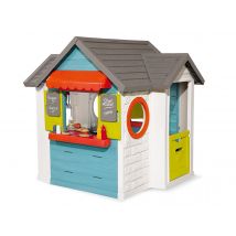 Smoby - Cabane enfant Chef House Multicouleurs Dimensions (L x l x H):124 x 132 x 135 cm Garantie:1 an Marque:SMOBY Matière(s):Plastique Origine:Fabri