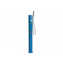 Formidra - Douche solaire 20 L Jolly Go Bleu, en Aluminium - 16 x 18 x 120 cm - Garantie 2 ans