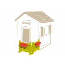 Smoby - Espace jardin pour cabane enfant Vert Fabrication:Française Marque:SMOBY Matière(s):Plastique Origine:Fabriqué en France Type de produit:Espac
