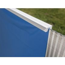 Gre - Liner seul bleu pour piscine acier ovale 7,44 x 3,99 x 1,22 m - Gré Bleu, en PVC souple - Garantie 2 ans