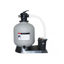 Aquazendo - Groupe de filtration Aqua Premium 15 m³/h - AquaZendo Gris, en Polyéthylène - 74,2 x 44,5 x 81 cm - Garantie 2 ans