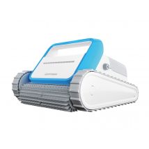 Latitude - Robot de piscine sur batterie Top Blanc, en NC - 41,6 x 39,2 x 27,8 cm - Garantie 2 ans