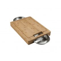 Napoleon - Planche à découper pro 45,5 x 33 x 5,5 cm Naturel Dimensions (L x l x H):45,5 x 33 x 5,5 cm Forme:Rectangle Marque:NAPOLÉON Matière(s):Bamb