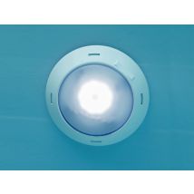 Gre - Projecteur LED blanc pour piscine enterrée - Gré Blanc, en ABS - 22 x 5 x 22 cm