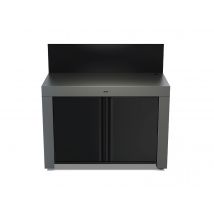 Eno - Meuble Felix en acier gris pour plancha de 45 à 80 cm - ENO Gris Dimensions (L x l x H):120 x 62 x 115 cm Garantie:2 ans Marque:ENO Matière(s):A