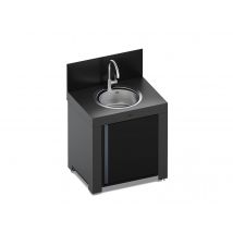 Eno - Module Évier en acier gris pour cuisine extérieure Modulo Standard - ENO Gris Dimensions (L x l x H):80 x 60 x 115 cm Garantie:2 ans Marque:ENO