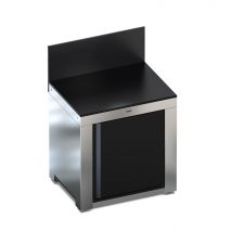 Eno - Module plan de travail pour cuisine extérieure Modulo noir et inox - ENO Inox Dimensions (L x l x H):80 x 62 x 115 cm Garantie:2 ans Marque:ENO