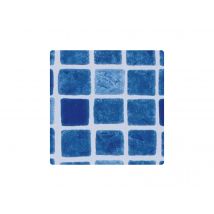 Soprema - Rouleau 150/100 SOPREMAPOOL DESIGN 1,65 x 25 m Marbella Bleu, en PVC armé