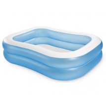 Intex - Piscine gonflable Blue Bleu, en PVC - 203 x 152 x 48 cm