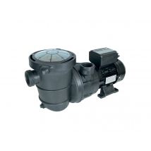 Aquazendo - Pompe Eco 1 CV / 15 m³/h Mono - AquaZendo Noir, en Plastique recyclé - 55 x 25,2 x 26,2 cm - Garantie 2 ans