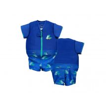 Plouf - Maillot de bain flottant garçon Ralfi Taille 2 Bleu, en 80% Polyamide