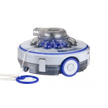 Wetrunner - Robot de piscine sur batterie Wet Runner Bleu, en PVC - 31,5 x 31,5 x 17 cm - Garantie 2 ans