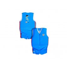 Plouf - Maillot de bain flottant garçon Sacha Taille 5 Bleu, en 80% Polyamide