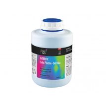Fitt - Colle piscine gel bleu Interfix pour tuyaux souples 1 L Blanc, en NC