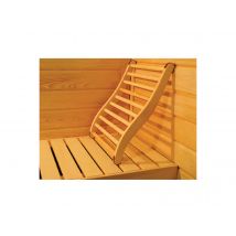 France Sauna - Dossier Confort pour sauna Bois, en Bois d'abachi - 43 x 63 x 9 cm