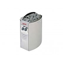 Harvia - Poêle électrique 6 kW Vega pour sauna traditionnel Gris, en Acier inoxydable - 48 x 31 x 54 cm