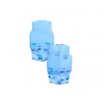 Plouf - Maillot de bain flottant garçon Tom Taille 6 Bleu, en 80% Polyamide