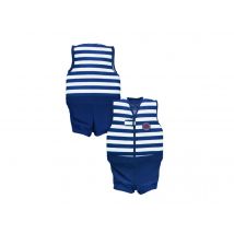 Plouf - Maillot de bain flottant garçon Toni Taille 4 Bleu, en 80% Polyamide