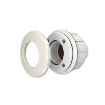 Ccei - Traversée de paroi blanche piscine liner pour projecteur Mini Brio - CCEI Blanc, en ABS