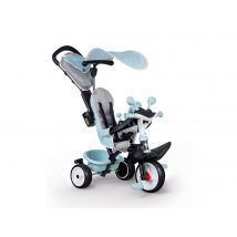 Smoby - Tricycle enfant Baby Driver Plus Bleu + Ombrelle Bleu Dimensions (L x l x H):68 x 52 x 101 cm Evolutif:Oui Fabrication:Europe Marque:SMOBY Mat