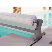 Sofatec - Volet de piscine hors-sol Marquise sur rail 12,00 x 6,00 m