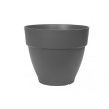 Elho - Pot de fleurs rond Vibia CampanaØ 40 x H.33 cmAnthracite Anthracite Diamètre:40 cm Forme:Rond Hauteur:33 cm Marque:ELHO Matière(s):Plastique Or
