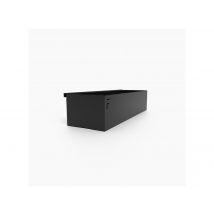 Forge Adour - Bac de rangement pour cuisine extérieure comptoir bar Noir Dimensions (L x l x H):30 x 8,6 x 6 cm Marque:FORGE ADOUR Matière(s):Acier Ty