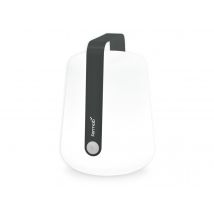 Fermob - Lampe BALAD Carbone H.38 cm Carbone Couleur éclairage:Blanc chaud, en Polyéthylène Type de produit:Baladeuse - 28 x 28 x 38 cm Garantie:2 ans