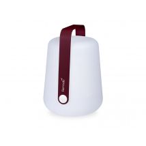 Fermob - Lampe BALAD Cerise Noire H.38 cm Cerise noire Couleur éclairage:Blanc chaud, en Polyéthylène Type de produit:Baladeuse - 28 x 28 x 38 cm Gara