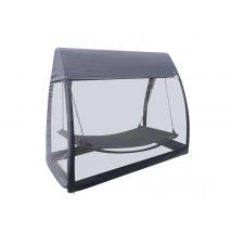 Hesperide - Balancelle avec moustiquaire Trinidad ardoise - Hespéride Ardoise Dimensions (L x l x H):233 x 139 x 205 cm Garantie:2 ans Marque:HESPERID