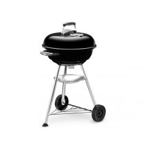 Weber - Barbecue Compact Kettle 47 cm Noir Noir Couvercle:Oui Crochet(s) porte-accessoires:Non Cuve:Acier émaillé Diamètre de la cuve:47 cm Dimensions